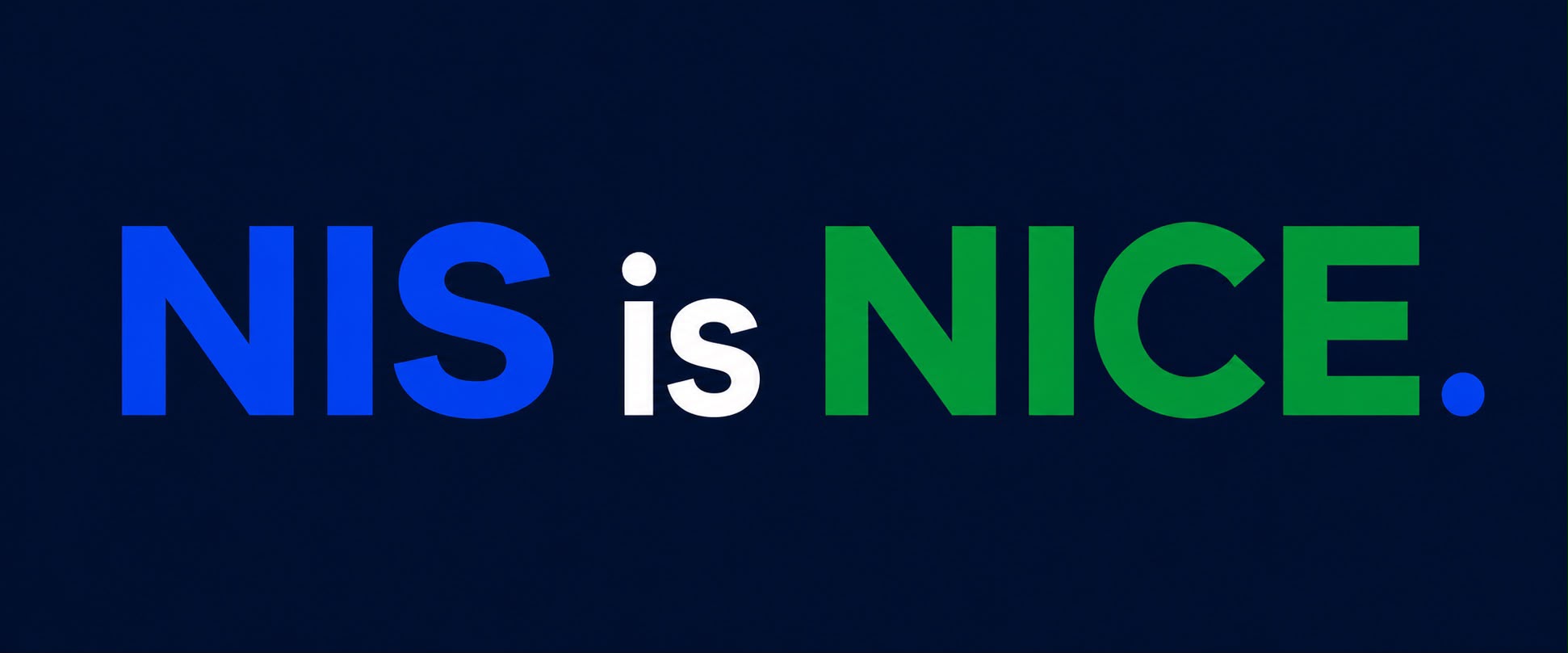 NIS is NICE - Nazionale Italiana Sanitari